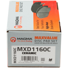 2007 Saturn Aura Brake Pad Set 5