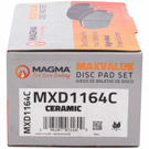 2012 Ford Fusion Brake Pad Set 2