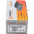 Magma MXD1169AC Brake Pad Set 2