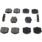 2013 Chevrolet Corvette Brake Pad Set 6