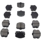 2013 Chevrolet Corvette Brake Pad Set 3