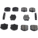 2013 Chevrolet Corvette Brake Pad Set 1
