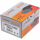 2007 Suzuki Aerio Brake Pad Set 4