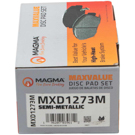 Magma MXD1273M Brake Pad Set 2