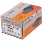 Magma MXD1274C Brake Pad Set 4