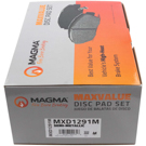 Magma MXD1291M Brake Pad Set 4