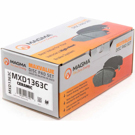 2012 Cadillac Escalade EXT Brake Pad Set 4