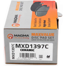 Magma MXD1397C Brake Pad Set 2