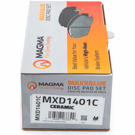 Magma MXD1401C Brake Pad Set 2