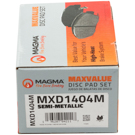 2017 Chevrolet Caprice Brake Pad Set 5