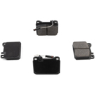 Magma  Mercedes Benz 420SEL Brake Pad Set MXD145AM