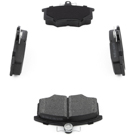 1982 Audi Coupe Brake Pad Set 3