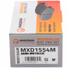 Magma MXD1554M Brake Pad Set 2