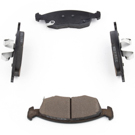 2012 Fiat 500 Brake Pad Set 3