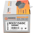 Magma MXD1569C Brake Pad Set 2