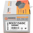2016 Fiat 500 Brake Pad Set 2