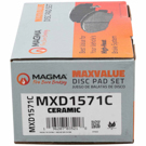 2012 Toyota Corolla Brake Pad Set 2