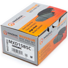 Magma MXD1585C Brake Pad Set 4