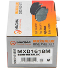 Magma MXD1618M Brake Pad Set 2