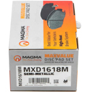 2017 Fiat 500 Brake Pad Set 2