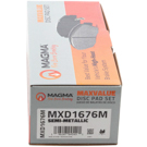 Magma MXD1676M Brake Pad Set 2