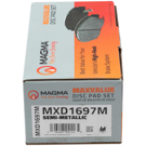 Magma MXD1697M Brake Pad Set 2