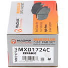 Magma MXD1724C Brake Pad Set 2