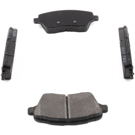 2017 Ford Fiesta Brake Pad Set 3