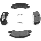 2017 Mitsubishi Mirage Brake Pad Set 3