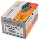 2016 Nissan Rogue Brake Pad Set 4