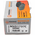 2016 Nissan Rogue Brake Pad Set 2