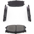 1982 Mazda 626 Brake Pad Set 3