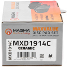 2017 Cadillac XT5 Brake Pad Set 2