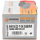 Magma MXD1938M Brake Pad Set 2
