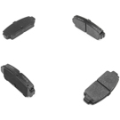 Magma MXD196M Brake Pad Set 5