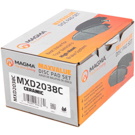 2021 Nissan Versa Brake Pad Set 4