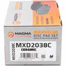 Magma MXD2038C Brake Pad Set 2
