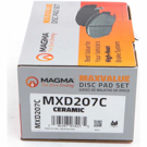 Magma MXD207C Brake Pad Set 2