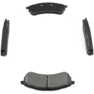 2021 Ford Ranger Brake Pad Set 3