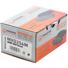 Magma MXD254M Brake Pad Set 4
