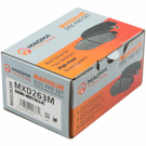 1985 Toyota Van Brake Pad Set 4