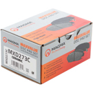 2000 Honda Civic Brake Pad Set 4