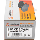 1982 Nissan Stanza Brake Pad Set 2