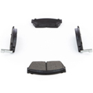 1987 Honda Civic Brake Pad Set 3