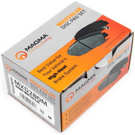 1985 Volkswagen Quantum Brake Pad Set 4