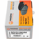 1985 Volkswagen Quantum Brake Pad Set 2