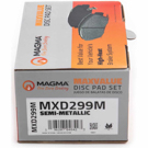1987 Dodge Colt Brake Pad Set 2