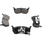 1986 Mazda 626 Brake Pad Set 6