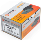 1991 Nissan Stanza Brake Pad Set 4