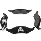 1987 Mercury Sable Brake Pad Set 1